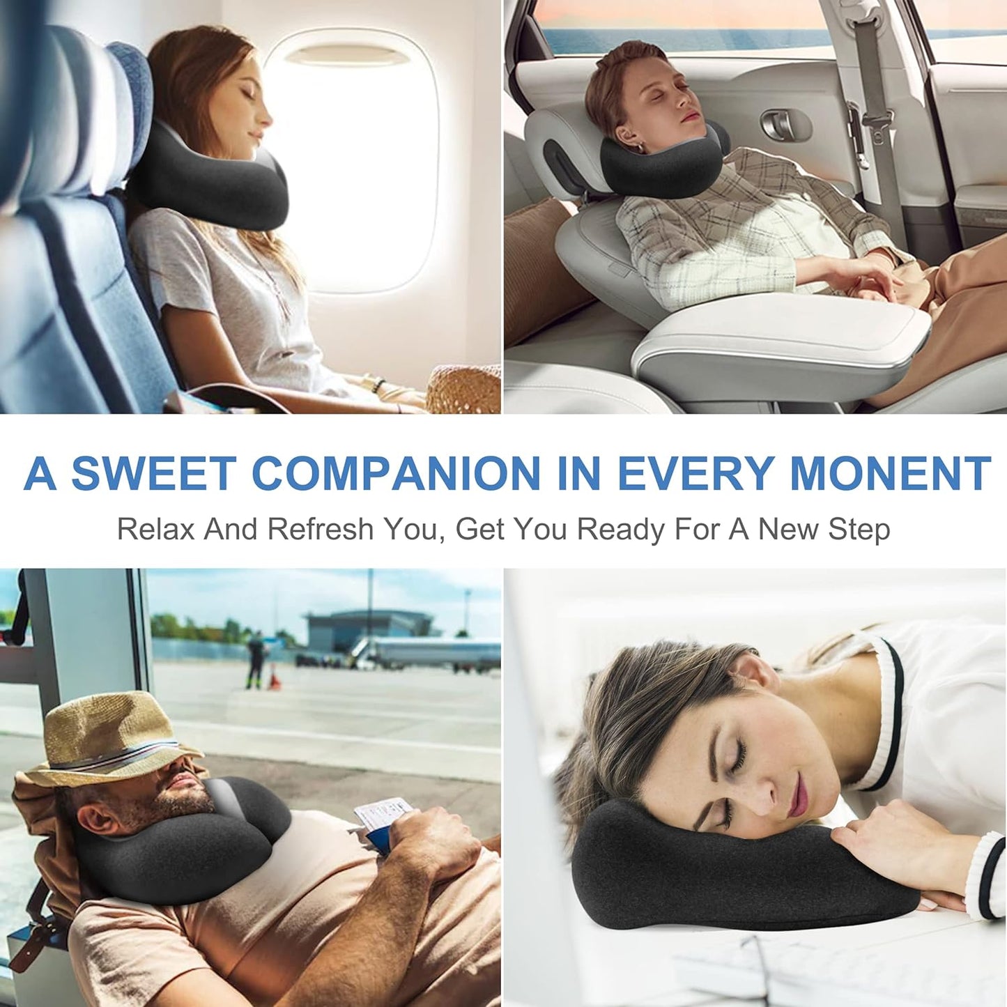 SleepHarmony™ - Travel Pillow